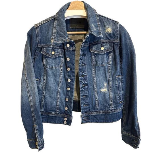 Blank NYC Denim Jacket, Womens Small - Picture 2 of 5